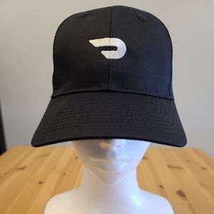 New Doordash Black Hat Cap‎ Delivery Driver Black/White Color